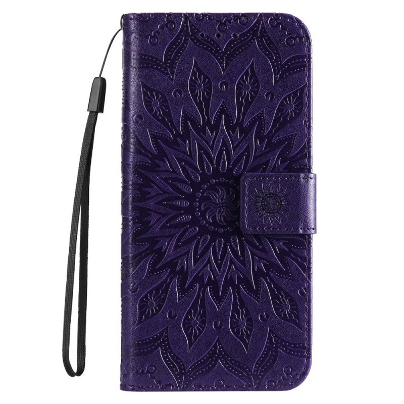 Etui Folio do Samsung Galaxy M32 Słonecznik